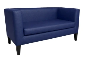 Sofa Monaco : Kolor nogi - Venge, Kolor tkaniny - EKO-SKÓRA - 4D, Typ tkaniny - Eko-skóra , Wysokość nogi - 20 cm