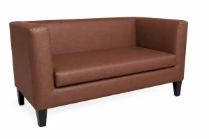 Sofa Monaco : Kolor nogi - Venge, Kolor tkaniny - EKO-SKÓRA - 3D, Typ tkaniny - Eko-skóra , Wysokość nogi - 15 cm