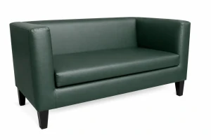 Sofa Monaco : Kolor nogi - Venge, Kolor tkaniny - EKO-SKÓRA - 6D, Typ tkaniny - Eko-skóra , Wysokość nogi - 15 cm