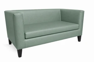 Sofa Monaco : Kolor nogi - Venge, Kolor tkaniny - EKO-SKÓRA - 7D, Typ tkaniny - Eko-skóra , Wysokość nogi - 15 cm