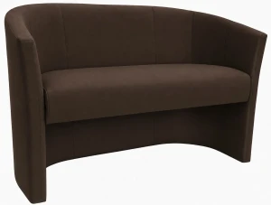 Sofa CLUB tapicerowana : Kolor tkaniny - VELVET - MG05, Typ tkaniny - Velvet