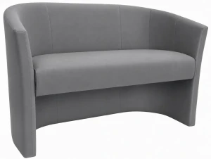 Sofa CLUB tapicerowana : Kolor tkaniny - VELVET - MG17, Typ tkaniny - Velvet