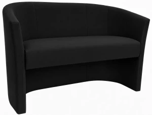 Sofa CLUB tapicerowana : Kolor tkaniny - VELVET - MG19, Typ tkaniny - Velvet