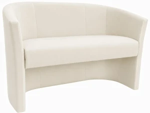 Sofa CLUB tapicerowana : Kolor tkaniny - VELVET - MG50, Typ tkaniny - Velvet