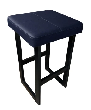 Hoker krzesło barowe ALEX LOFT 60cm Eko-skóra D4