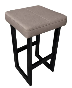 Hoker krzesło barowe ALEX LOFT 60cm Eko-skóra D11