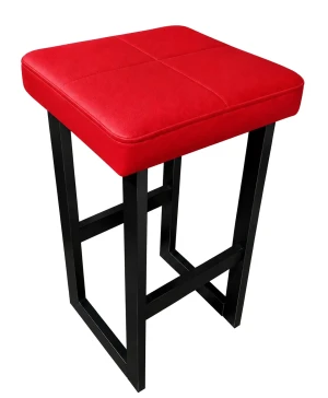 Hoker krzesło barowe ALEX LOFT 60cm Eko-skóra D15
