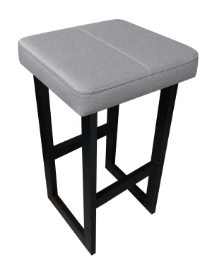 Hoker krzesło barowe ALEX LOFT 60cm Eko-skóra D22