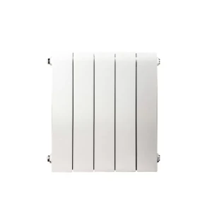 Grzejnik aluminiowy Alliance 350, Szerokość - 1520 mm, Zestaw termostatyczny - Wariant prosty - biały