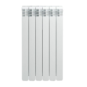 Grzejnik aluminiowy Tropical 800, Szerokość - 400 mm, Zestaw termostatyczny - Bez zestawu termostatycznego