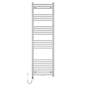 Grzejnik łazienkowy TRM 1600 biały elektryczny, Szerokość - 400 mm, Grzałka elektryczna - Biała 900 w