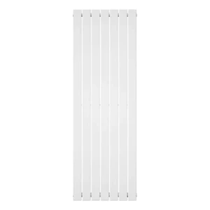 Grzejnik dekoracyjny panelowy pionowy Julia 1600 pojedynczy Szerokość - 546 mm, Wersja - Pojedyncza, Wieszak na ręczniki - Biały - 260 mm