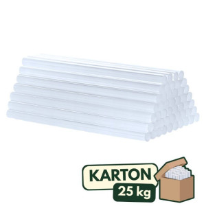 25kg klej do pistoletu na gorąco 11,2mm clear