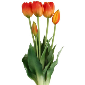 bukiety tulipanów gumowych(5) wys:40cm