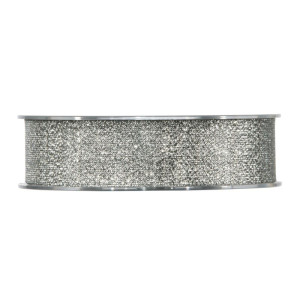 wstążka IRIDE 25mm*20m DARK SILVER
