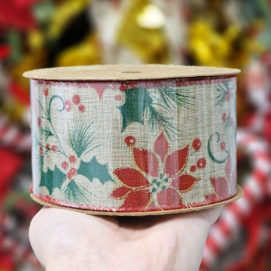wstążka STELLA NATALE 63mm*10m