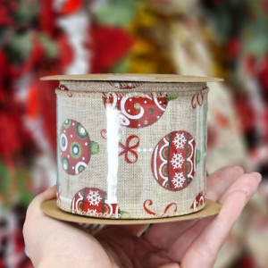 wstążka RED BALLS 63mm*10m
