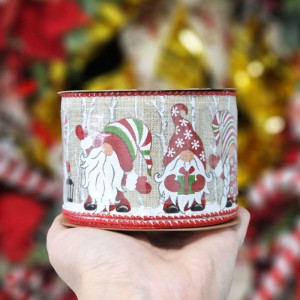 wstążka XMAS ELFS 63mm*10m