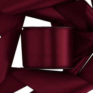 wstążka MAXI SATIN 70mm*25m BORDEAUX