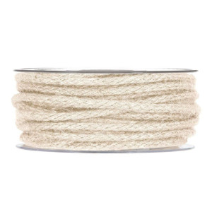 sznurek ANIMATA juta 5mm*12m WHITE