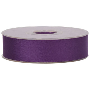 wstążka MATT DOUBLE SATIN 25mm*15m ROYAL LILAC