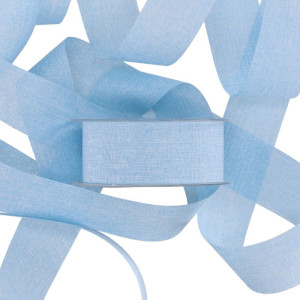 wstążka tkana JOHNNY 40mm*20m SKY-BLUE