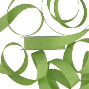 wstążka tkana JOHNNY 25mm*20m APPLE GREEN