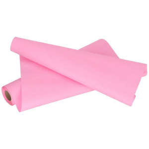 papier karbowany 50cm*10m ciemnoróżowy