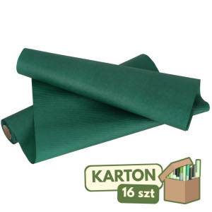 16szt papier karbowany 50cm*10m zielony