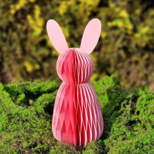 królik papierowy honeycomb wys:30cm