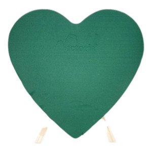 serce styrodur na stojaku szer:63cm pełne mokre