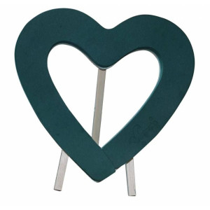 serce styrodur na stojaku szer:47cm otwarte mokre