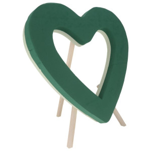 serce styrodur na stojaku szer:63cm otwarte mokre