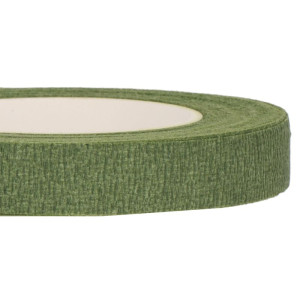 taśma maskująca papierowa 1,2cm wąska c.zielona