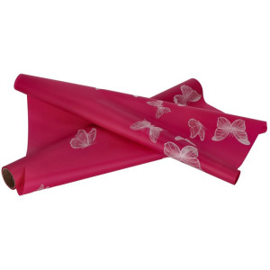 folia satynowa (FM) 50cm*8,5m motyle
