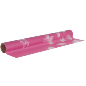 folia satynowa (FM) 50cm*8,5m motyle
