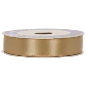 wstążka RASO 25mm*50m LIGHT GOLD