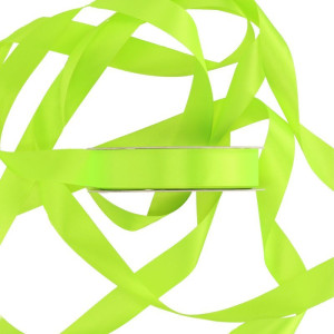 wstążka RASO 25mm*50m GREEN NEON