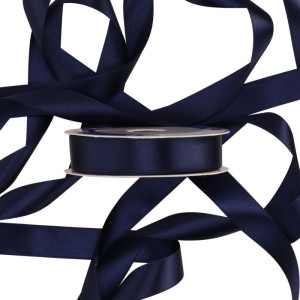 wstążka RASO 25mm*50m DARK BLUE