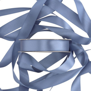 wstążka RASO 25mm*50m SMOKEY BLUE