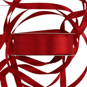 wstążka RASO 12mm*100m TRUE RED