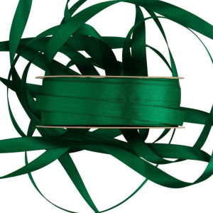 wstążka RASO 12mm*100m DARK GREEN