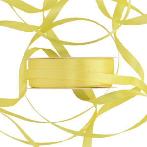 wstążka RASO 12mm*100m YELLOW