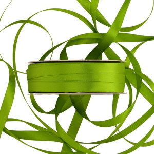wstążka RASO 12mm*100m APPLE GREEN