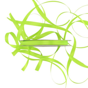 wstążka RASO 12mm*100m GREEN NEON