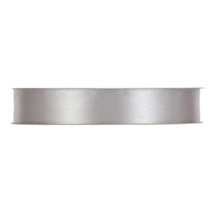 wstążka RASO 12mm*100m SILVER