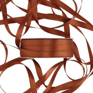 wstążka RASO 12mm*100m RUST