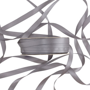 wstążka RASO 12mm*100m DARK GREY