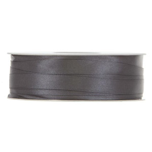 wstążka RASO 12mm*100m STEEL GREY