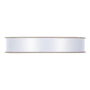 wstążka RASO 15mm*50m WHITE